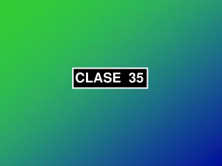 CLASE 35