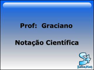 Notação Científica