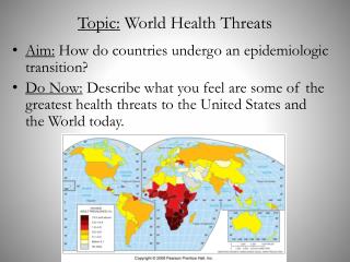 Topic: World Health Threats