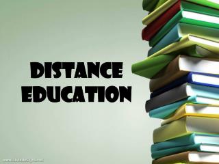 Distance Education