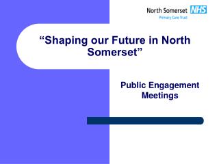 “Shaping our Future in North Somerset”