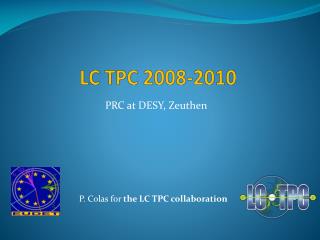 LC TPC 2008-2010