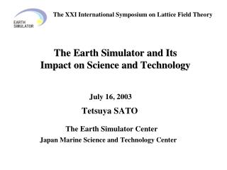 Earth Simulator Building