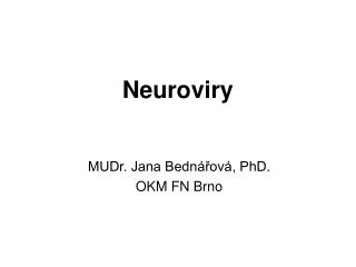 Neuroviry