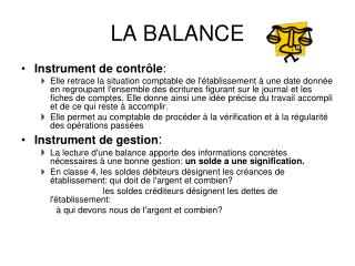 LA BALANCE