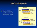 1:1 Clay Minerals