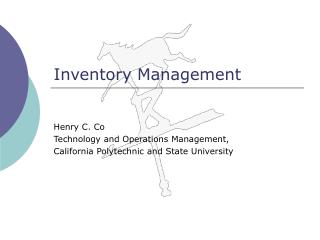 Inventory Management