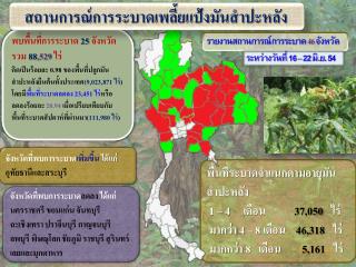 รายงานสถานการณ์การระบาด 46 จังหวัด