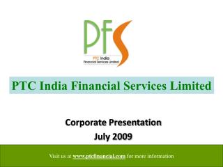 Corporate Presentation July 2009