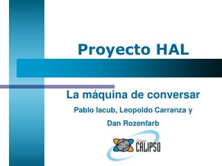 Proyecto HAL