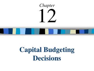 Capital Budgeting Decisions