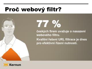 77 % českých firem uvažuje o nasazení webového filtru.