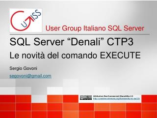 SQL Server “Denali” CTP3 Le novità del comando EXECUTE