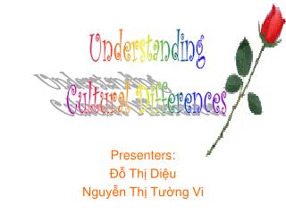 Presenters: Đỗ Thị Diệu Nguyễn Thị Tường Vi