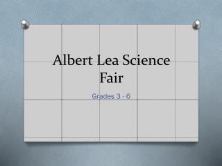 Albert Lea Science Fair