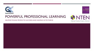 Powerful Professional learning