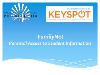 FamilyNet Parental Access to Student Information