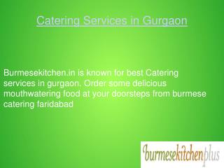 Catering services in Delhi NCR