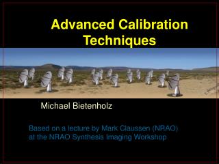 Advanced Calibration Techniques