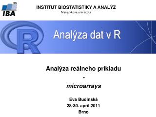 Analýza dat v R