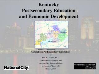 Kentucky Postsecondary Education and Economic Development