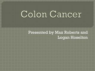 Colon Cancer