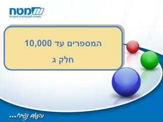 המספרים עד 10,000 חלק ג