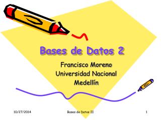 Bases de Datos 2