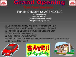 Ronald DeMyers Sr. AGENCY,LLC