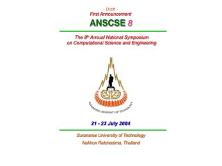 ANSCSE 8
