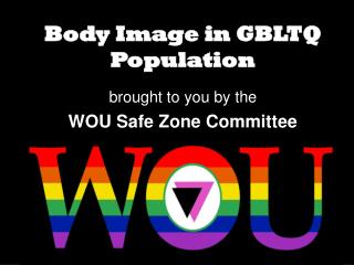 Body Image in GBLTQ Population