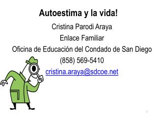 Autoestima y la vida!