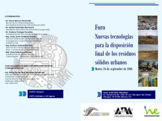 PARA MAYORES INFORMES E INSCRIPCIONES FAVOR DE COMUNICARSE CON: