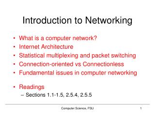 Introduction to Networking