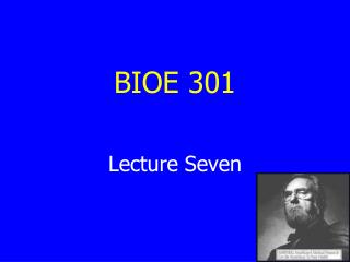 BIOE 301