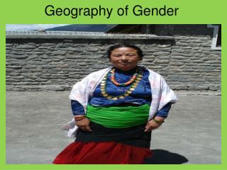 Geography of Gender