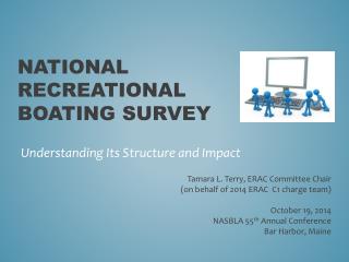 National Recreational Boating Survey