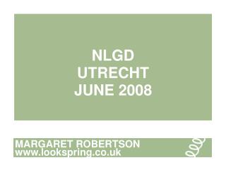 MARGARET ROBERTSON www.lookspring.co.uk