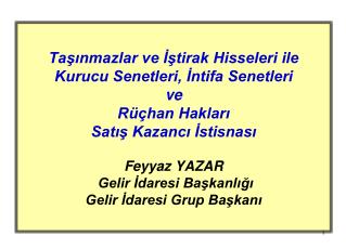 Taşınmazlar Arazi, Tapu siciline ayrı sayfaya kaydedilen bağımsız ve sürekli haklar, Mülkiyet
