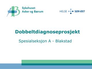 Dobbeltdiagnoseprosjekt