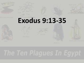 Exodus 9:13-35
