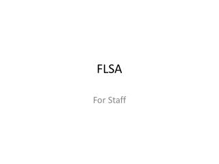 FLSA