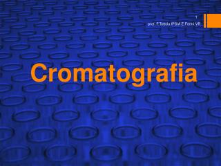 Cromatografia