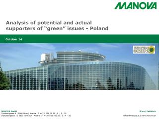 Analysis of potential and actual supporters of “green” issues - Poland
