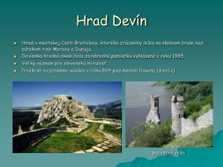 Hrad Devín