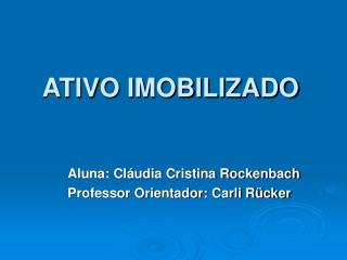 ATIVO IMOBILIZADO