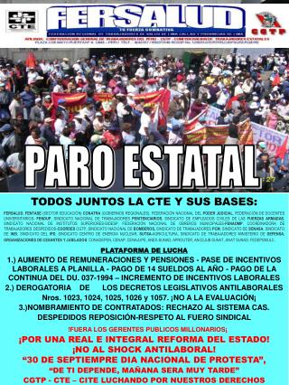 PARO ESTATAL
