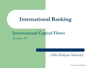 International Banking
