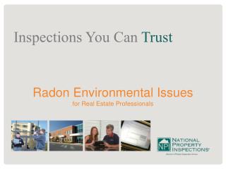 Radon Environmental Issues for Real Estate Professionals