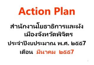 Action Plan